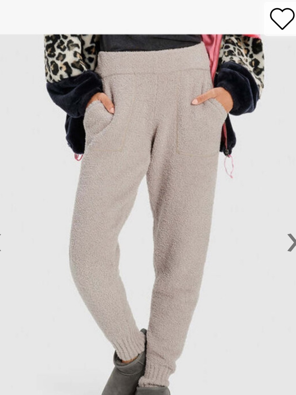 UGG - Women's Safiya Jogger, Loungewear, Sweatpants. Size Small. Granite
